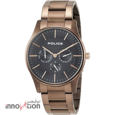 Police Wristwatch - Brown